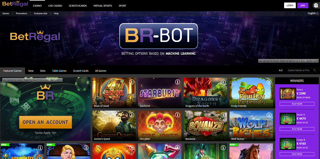 BetRegal Screenshot