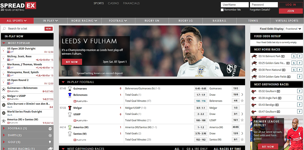 Spreadex Screenshot